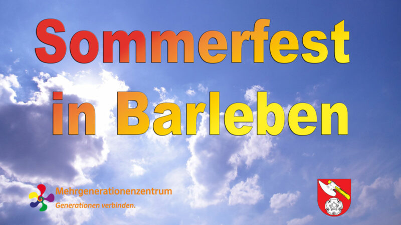 Sommerfest in Barleben